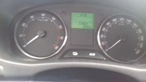 Фабия заводится и глохнет