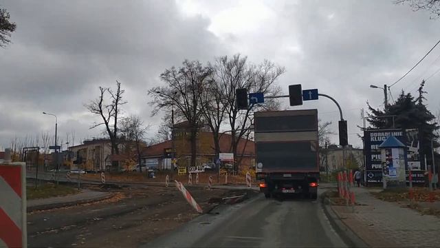 Drogą. Polska. Skawina. Ремонт дорог в Польше. Дороги в Польше. смотреть онлайн