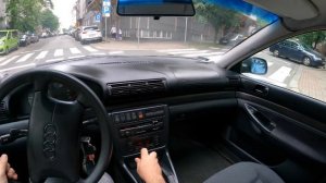 1995 Audi A4 B5 [1.8 125 HP] |0-100| POV Test Drive #810 Joe Black