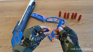 Winchester M1887 Shell Ejecting Nerf Blaster Review 2022 - Realistic Soft Bullet Toy Gun