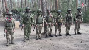 Награждение военнослужащих штурмовых подразделений ЦВО
