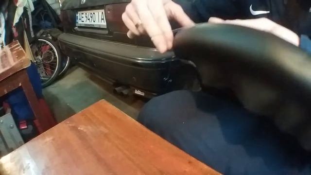 Чехол на руль.Оплетка руля своими руками. смотреть онлайн