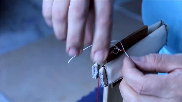Декоративный седельный шов. Как сделать.