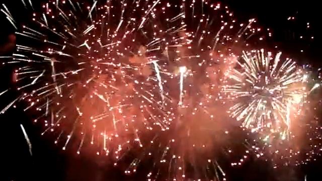FIREWORKS ON WINDSOR-DETROIT RIVER 2009 part 3 of 3 смотреть онлайн