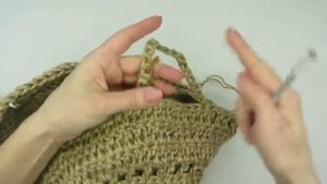 Вязание ковриков крючком. Вяжем ковер Восточная сказка. Сrochet carpet. Урок 25 Часть 1_[360p].mp4