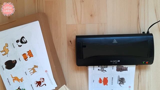 How to make flashcards for kids at home | DIY  easy and durable cards