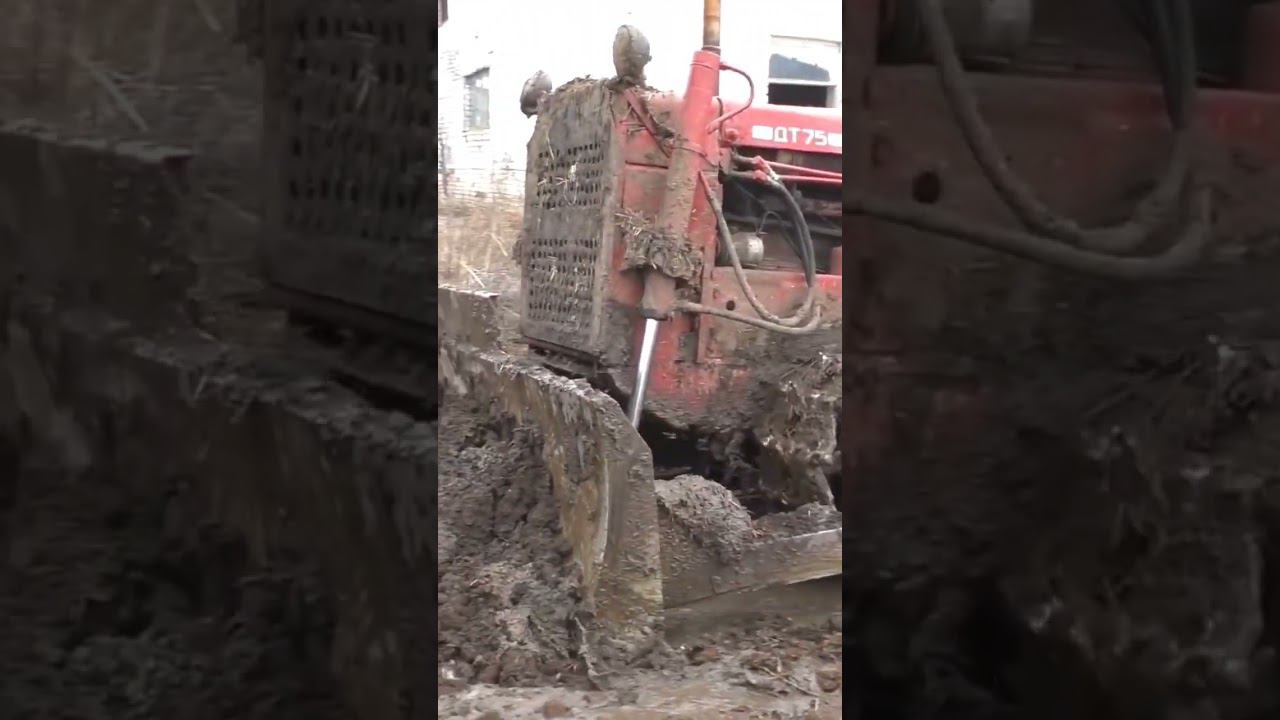 Советский универсальный трактор ДТ 75 #дт75 #трактор смотреть онлайн
