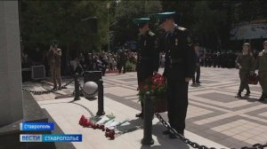 В Парке Победы Ставрополя собрались ветераны-пограничники