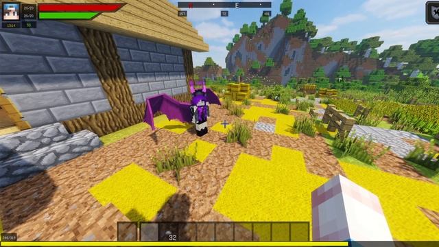 НАШЁЛ ЯЙЦО ДРАКОНА МОЯ | ДЕВУШКА ДРАКОН В МАЙНКРАФТЕ #1 смотреть онлайн