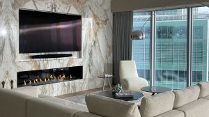 Встраиваемый биокамин GlammBox 2000 EVO. В салонах "Камины & печи FLAMBIS"