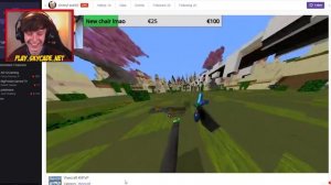 trolling a Minecraft VR streamer on my OWN server