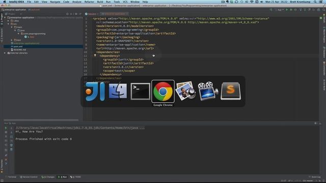 Java Application Architecture Tutorial 1 - Wiring-up The Spring Framework смотреть онлайн