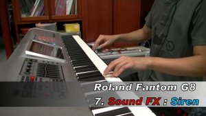 Roland Fantom G8 Sound Demo