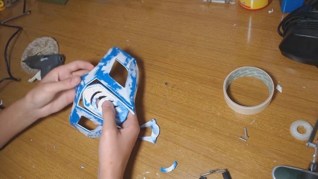 Make Mortal Kombat SubZero Mask - Cosplay DIY