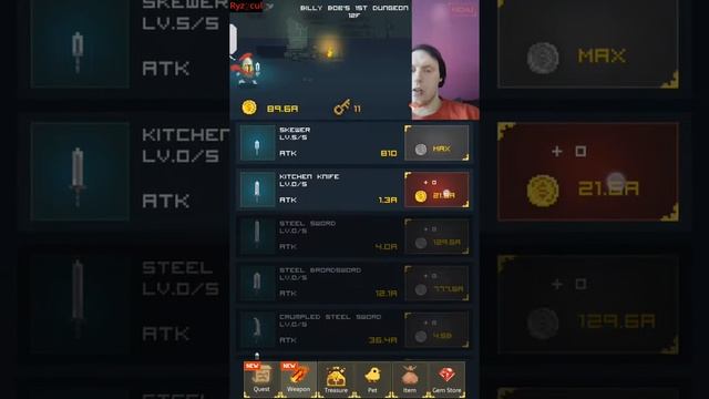 Billy Bob (Knight Upgrade Game) смотреть онлайн