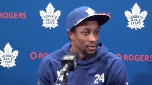 Wayne Simmonds Pre Game | Toronto Maple Leafs at Edmonton Oilers | December 14, 2021