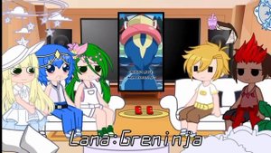 Pokemon Alola gang react to Ash Ketchum part 1/ 3