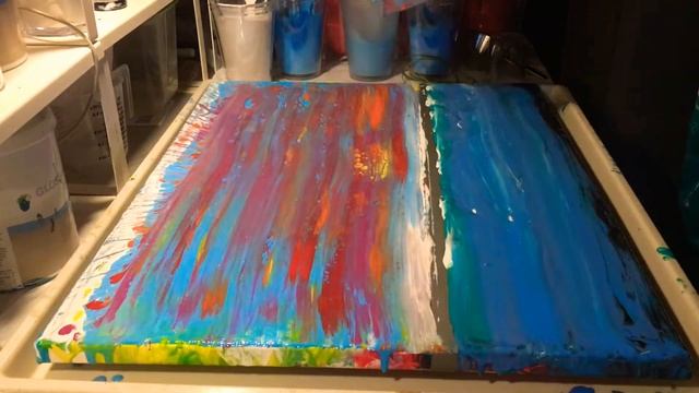 Заливной акрил для начинающих. смотреть онлайн