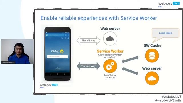 AMP as PWA as TWA by Prashant Mishra | PWA & FUGU | #WebDevLiveIndia