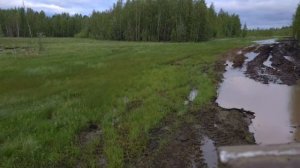 Вездеход МТЛБ(У) по зимнику, начало зимника на УСТЬ-КУТ/MTLB(U) OFF ROAD