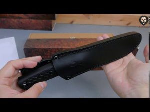 Нож с фиксированным клинком Steel Will Druid 270 видео обзор 4k