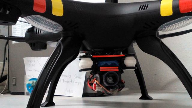 First review pict of Syma X8C + Wltoys FPV system with HD camera. смотреть онлайн