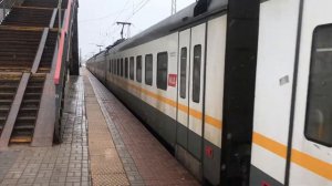 "Первый день Весны"!! Электропоезд ЭП2Д-0063 ЦППК станция Икша