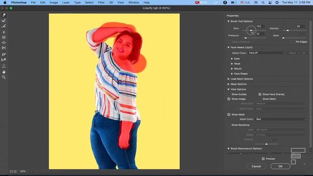 How to Change Body shape in Photoshop | Photoshop tutorials смотреть онлайн