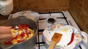 ЖАРКОЕ ПО ДОМАШНЕМУ.Свинина с картошкой и овощами  /Roast at home/