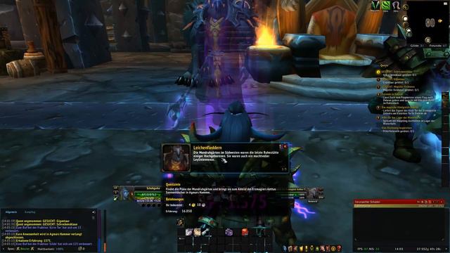 Let's Play WoW - Nachtgeborene Schurke #105 Götter der Tiefe смотреть онлайн