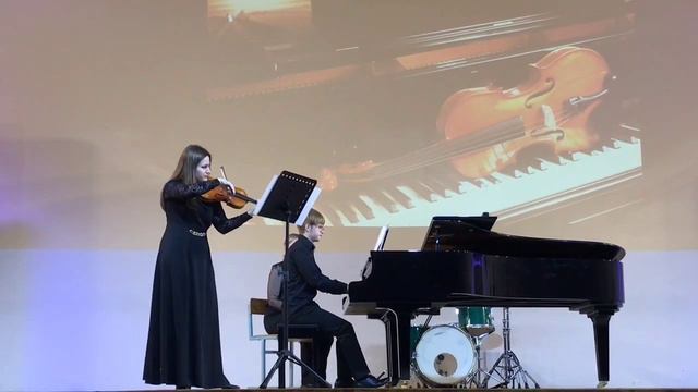 Б. Годар - Соната для скрипки и фортепиано ор. 1, 1 часть смотреть онлайн