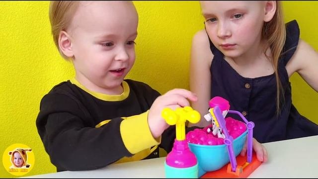 Играем с водой, Игрушки для ванной! Распаковка игрушек 101 Далматинец! #распаковкаигрушек #игрушки