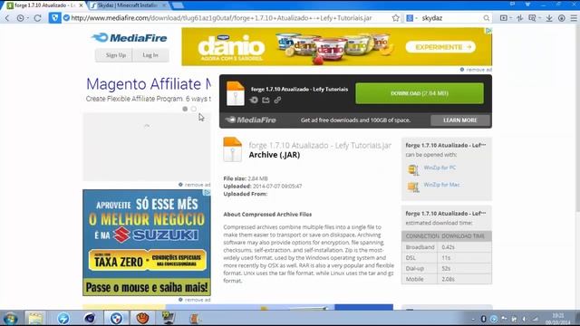 Como Baixar Mods No Mine Original Versão 1.7.10 смотреть онлайн