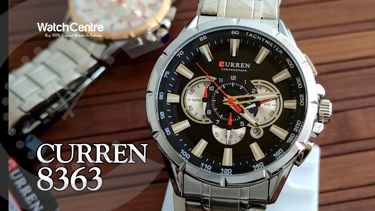 Обзор часов Curren 8363 смотреть онлайн