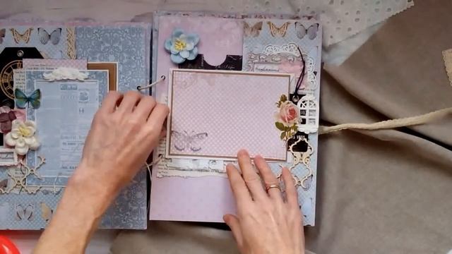 Скрап альбом из коллекции Бабочки от Scrapberry's смотреть онлайн