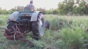 Полный привод! Т-40А - сенокос.