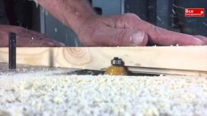 Обработка криволинейной кромки на фрезерном станке JET JWS 34 KX