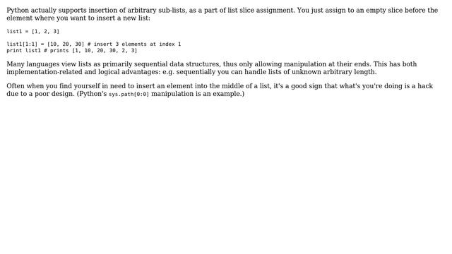 Software Engineering: What language has integrated "list insertion" as part of code \*syntax\*? смотреть онлайн