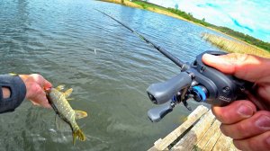 Shimano SLX DC + флюр - первый выход на воду! Мультипликаторная катушка с электронным тормозами