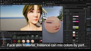 3D character Ji : Remake - Unreal Engine, Epic Marketplace