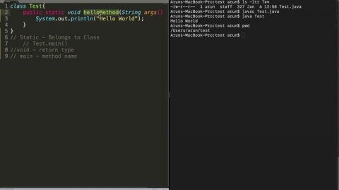 Java - The Magic of Hello World Program | Public static void main | First Java Program step by step