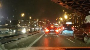 Москва.пробки 26.10.17 и хорошая музыка