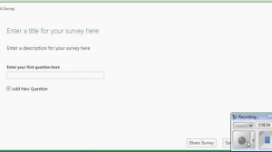 How to use one note and excel survey on skydrive