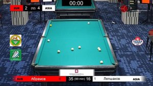 Абрамов И. - Лепшаков Д. | Евроазиатский кубок по бильярду | 2023 г.