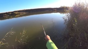 РЫБАЛКА И ПЕРВАЯ НОЧЬ В ЮРТЕ .