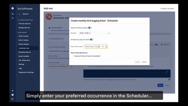 How-to: Create your own Scheduled Jobs in ScriptRunner for Jira Cloud