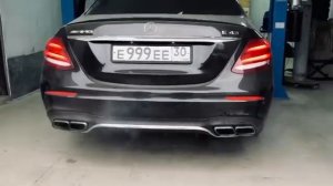 Mercedes W213 E43 Stage1+popcorn + exhaust