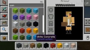 Building Psycho Girl - Minecraft Jams' Minecraft skin in MCPE timelapse