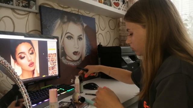 Что ты со мной сделал GOOGLE !? Макияж по фото, это просто нечто! смотреть онлайн