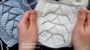 ПОТРЯСАЮЩИЙ УЗОР ДЛЯ СВИТЕРА, КАРДИГАНА!